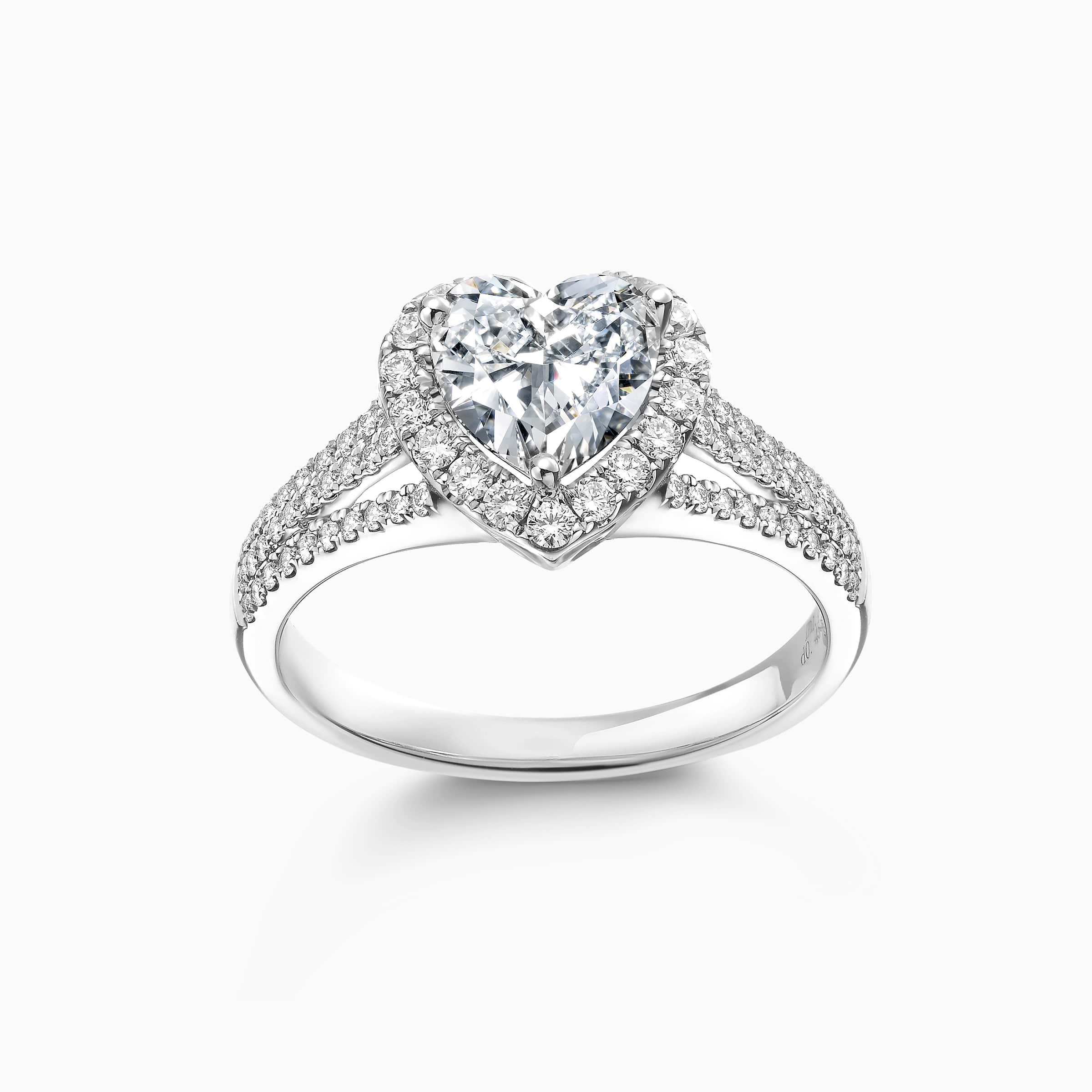 Darry Ring heart promise top top view