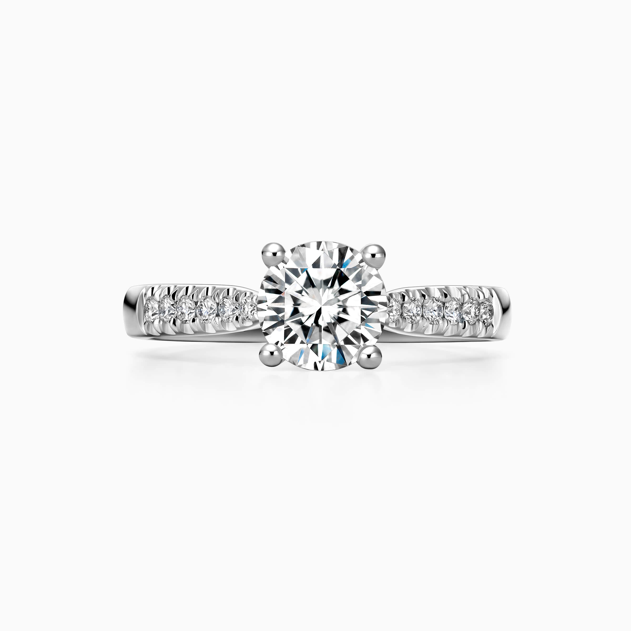 darry ring 4 prong engagement ring front view