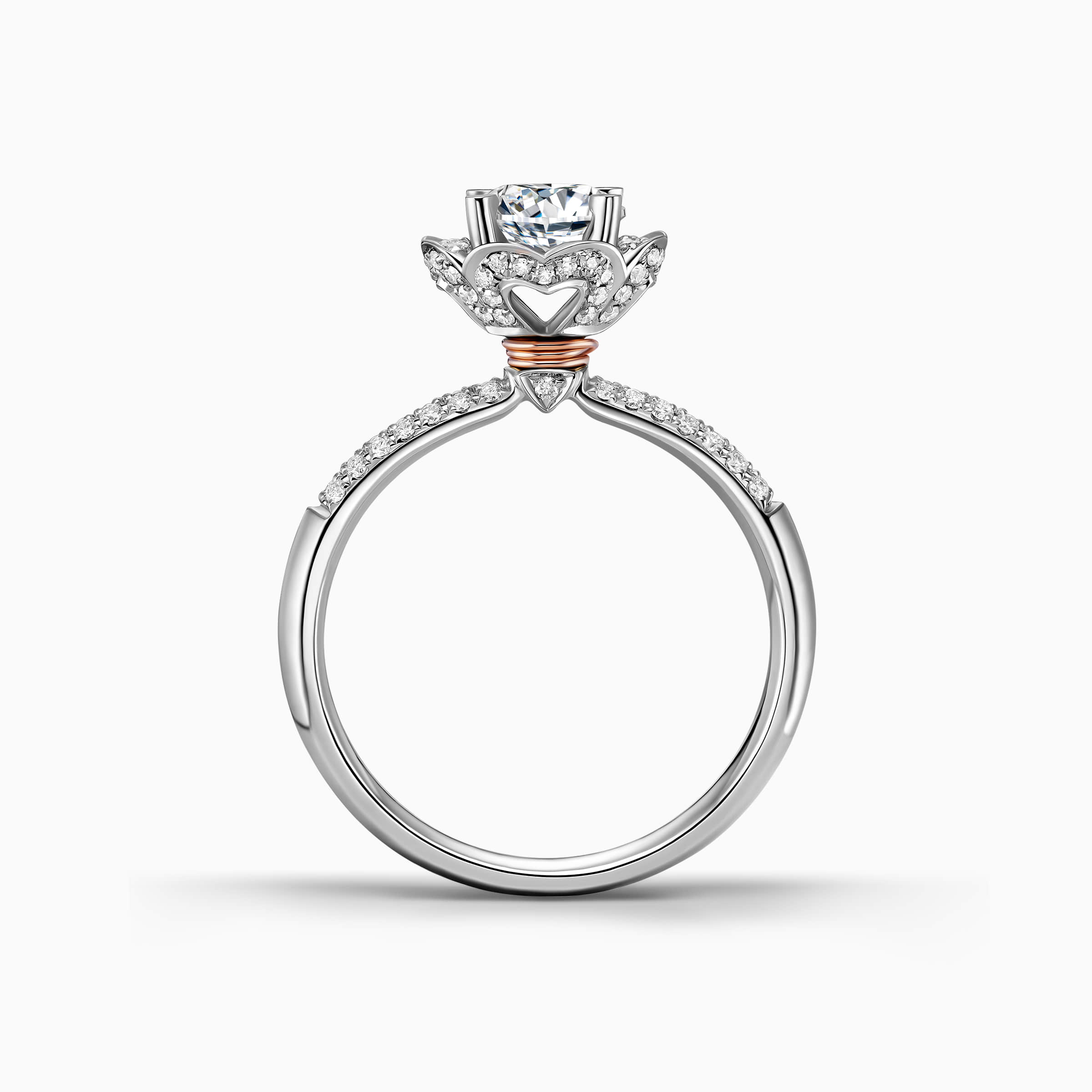 Darry Ring designer engagement ring front view