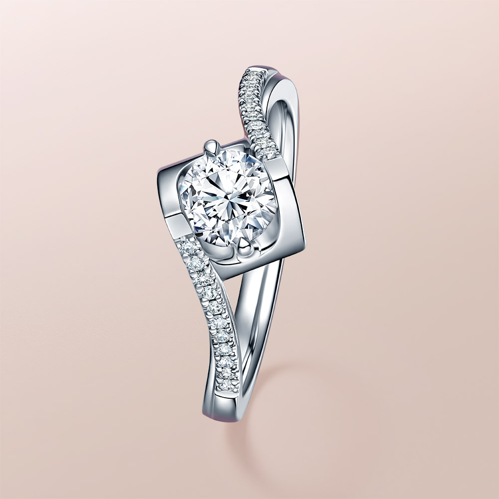 dr钻戒forever系列 经典款 求婚钻戒图片及价格-dr钻戒官网