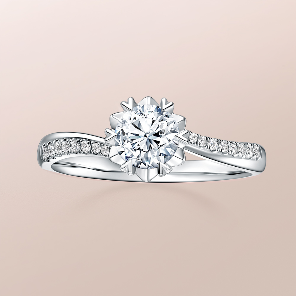 dr钻戒(darry ring)believe系列 雪之蜜恋 求婚钻戒|求婚钻戒-darry